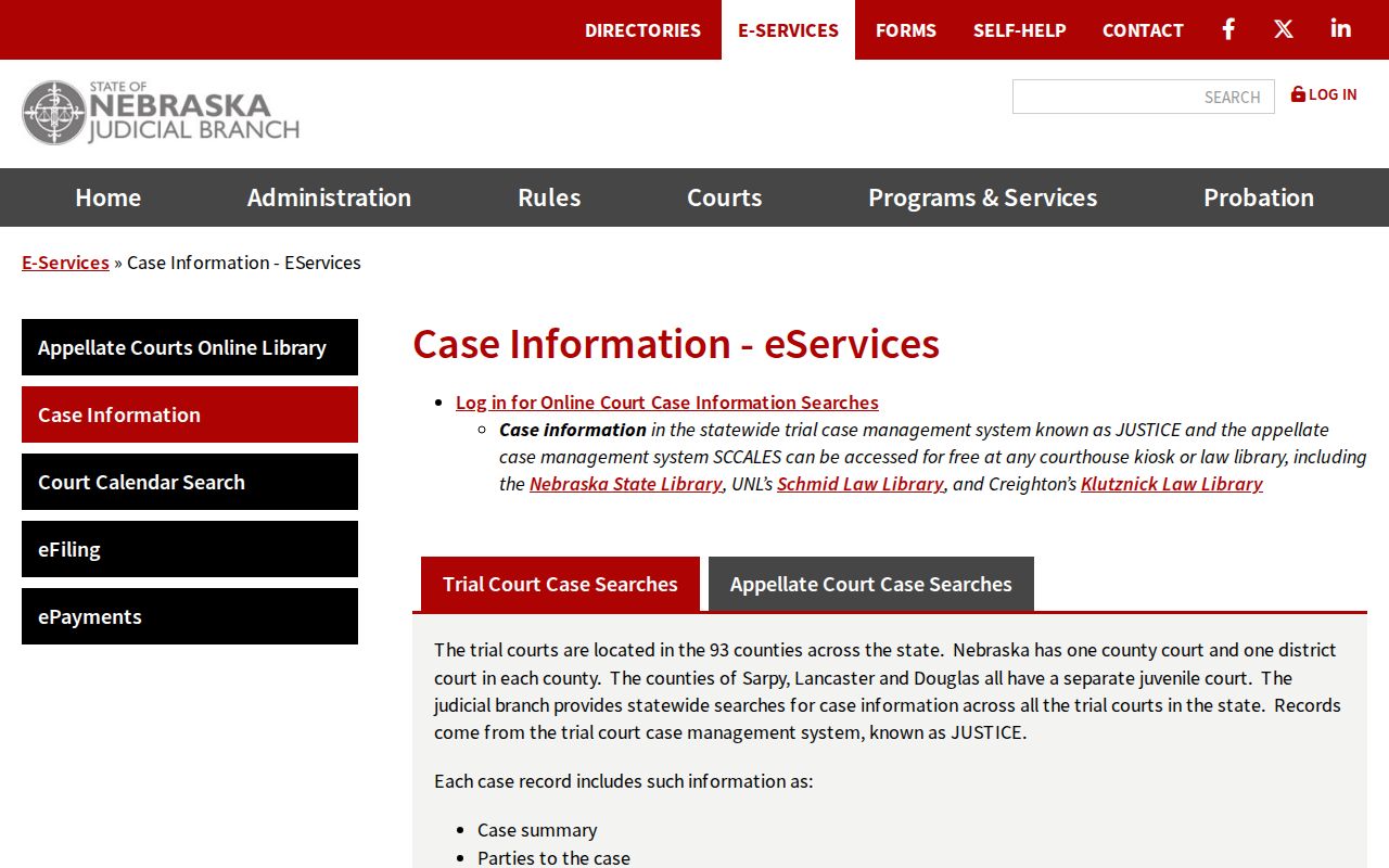 Fillmore County court docket Nebraska JUSTICE public search information